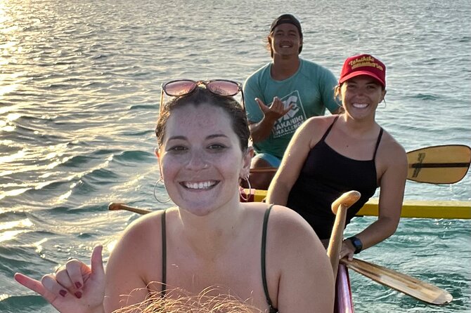 Private Outrigger Canoe Surfing Experience - The Water Lesson: Paddle Technique, Wave Timing, and Obstacles