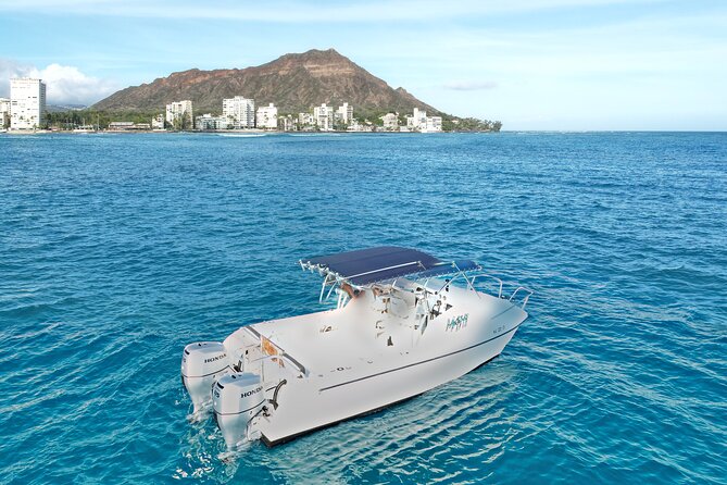 Private Waikiki Boat Charter – Create Your Own Ocean Experience - The Route: Diamond Head Offshore Plus South Shore Sight Lines