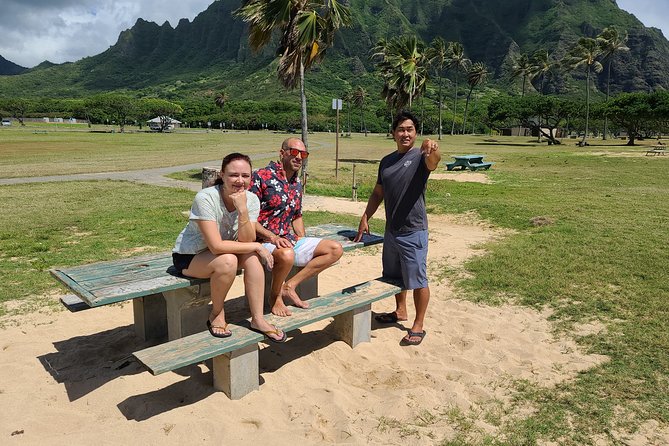 Skip the Crowds: Secret Oahu Half Circle Tour with a Local - Waimanalo and the long drive to The Pali: windward-town texture and battle-history context