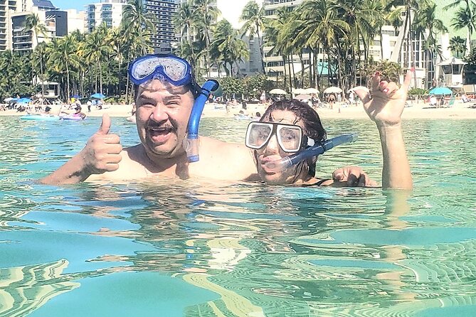 Snorkeling in Waikiki Many Fish All Levels Free Video & Pics! - Shallow Water (Max 5 Feet) and the Real Skill Check