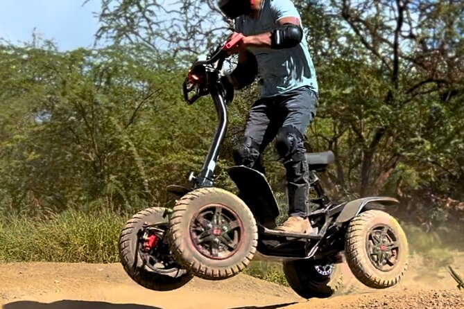 Stand Up ATV/Quad Jungle Trail Adventure - Gear and body needs: shoes, pads, helmet, weight limit