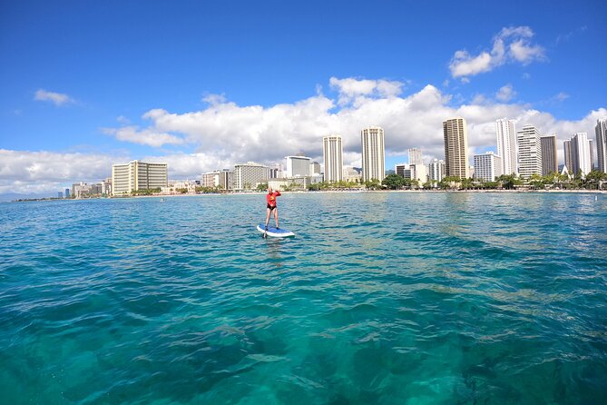 Stand Up Paddle Open Group Lesson with Waikiki Courtesy Shuttle - Quick Take: SUP Outside Waikiki in a Small Group