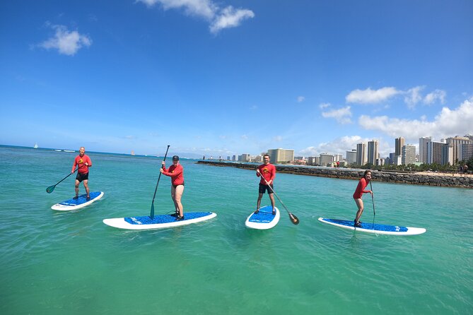 Stand Up Paddle Open Group Lesson with Waikiki Courtesy Shuttle - What You’ll Learn on the Water