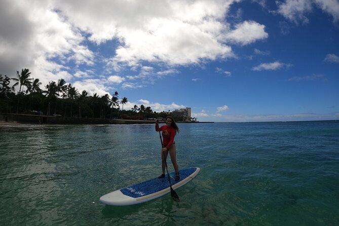 Stand Up Paddle Open Group Lesson with Waikiki Courtesy Shuttle - Where the Lesson Happens: Practicing Just Outside Waikiki