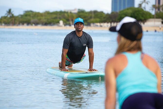 Stand-Up Paddle Yoga - SUP Yoga on Oahu: What the Floating Studio Really Feels Like