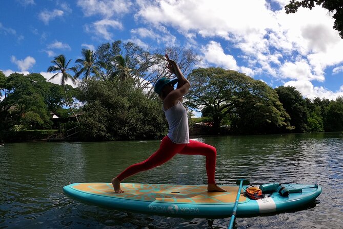 Stand-Up Paddle Yoga on the North Shore of Oahu - The Flow: How Stand-Up Yoga Progresses on Water