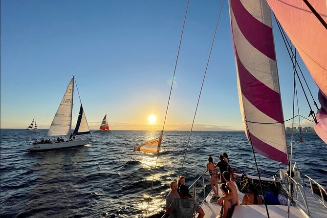 Sunset Boat Cruise: Swim and Cruise Waikiki - Getting there at Pink Sails Waikiki without stressing out