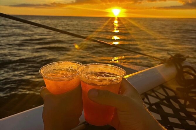 Sunset Cruise & Whale Watching from Oahu - On the water: how whale and dolphin spotting plays out during the cruise