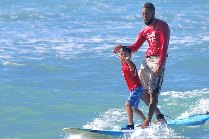 Surf HNL: Surf Lessons near Ko'olina!!!!! - Spot Comfort: Why Eisenhower Beach Works for Beginners