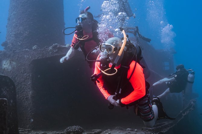 Waikiki 2 Tank World Class Wreck SCUBA Diving - Certified Only - Equipment, tanks, and the part you control: carrying 30 lb tanks
