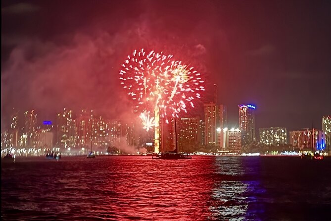 Waikiki Beach Catamaran Friday Night Fireworks Tour - BYOB on a Boat: Easy Fun With One Safety Rule