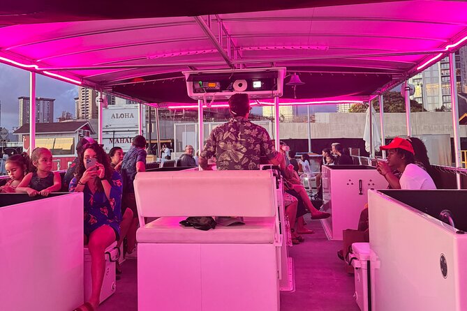 Waikiki Glass Bottom Boat Fireworks Tour - Marine life at night: what you can expect from “glass-bottom” viewing