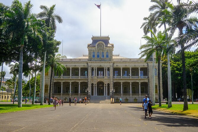 Waikiki Trolley Red Line Heroes & Legends Hop-on Hop-off Tour - Aloha Tower Marketplace and Honolulu Harbor: The Iconic Finish Stretch